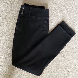 AE super hi-rise black jeggings